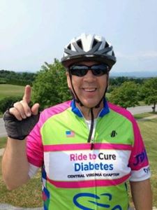 Mike Anderson Ride to Cure Type 1 Diabetes Photo